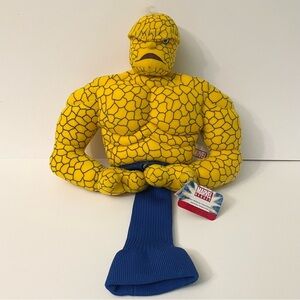 Marvel Golf Club Cover The Thing Fantastic 4 Driver 3D Plush 2005